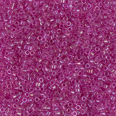 DB0074 - DB074 - Fuchsia Lined Crystal AB