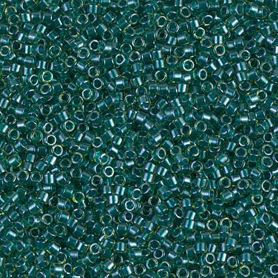 DB0919 - DB919 - Spkl Dk Teal Lined Chartreuse