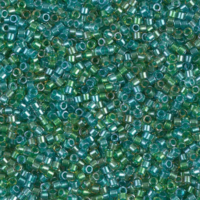 DB0984 - DB984 - Spkl Lined Aqua Fresco Mix (aqua teal green)