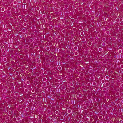 DB1743 - DB1743 - Hot Pink Lined Crystal AB