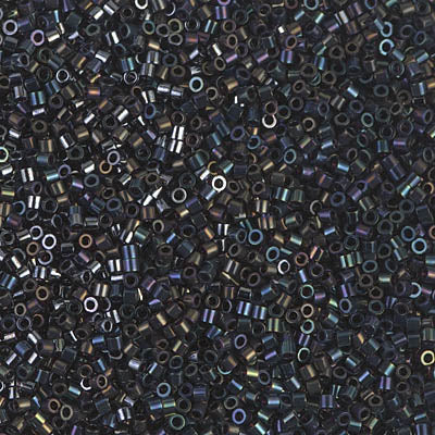 Miyuki Delica 8/0 Seed Beads - DBS002 - Metallic Dark Blue Iris