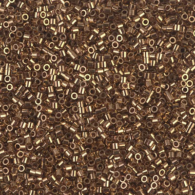 Miyuki Delica 8/0 Seed Beads - DBS022L - Metallic Light Bronze