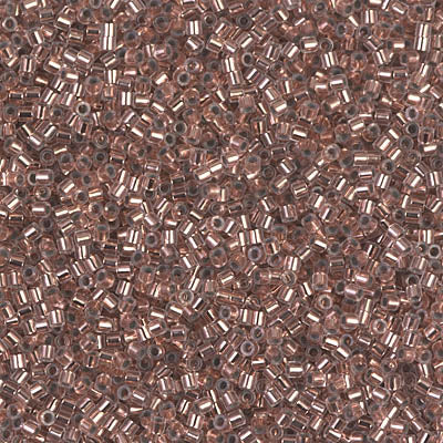 Miyuki Delica 8/0 Seed Beads - DBS037 - Copper Lined Crystal