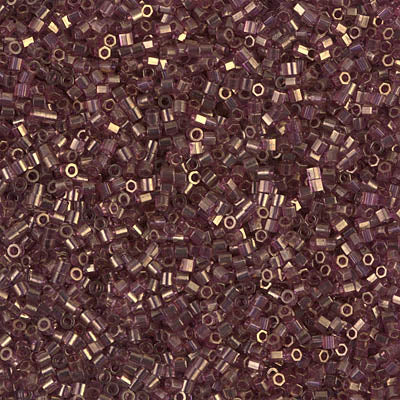 Miyuki Delica 8/0 Seed Beads - DBS108 - Cinnamon Gold Luster