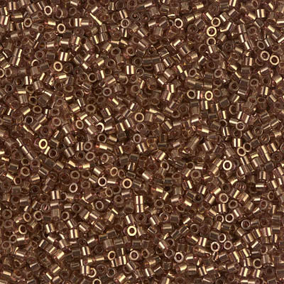 Miyuki Delica 8/0 Seed Beads - DBS115 - TR Metallic Rose Gold Luster