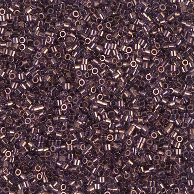 Miyuki Delica 8/0 Seed Beads - DBS117 - TR Violet Gold Luster