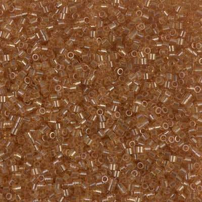 Miyuki Delica 8/0 Seed Beads - DBS118 - TR Saffron Luster