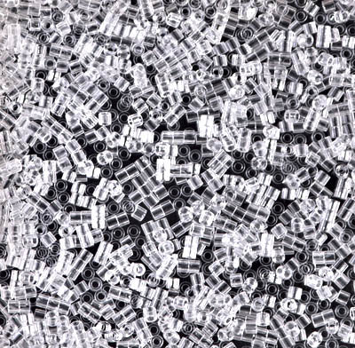 Miyuki Delica 8/0 Seed Beads - DBS141 - Transparent Crystal