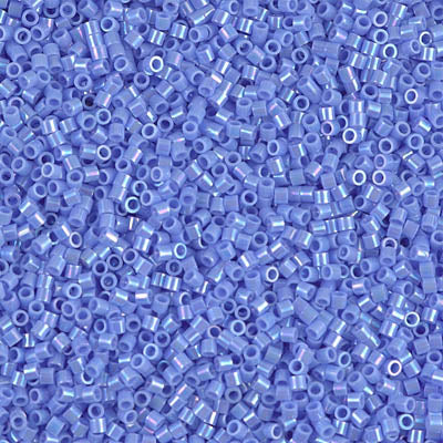 Miyuki Delica 8/0 Seed Beads - DBS167 - Opaque Light Sapphire AB