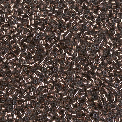 Miyuki Delica 8/0 Seed Beads - DBS184 - Silver Lined Bronze