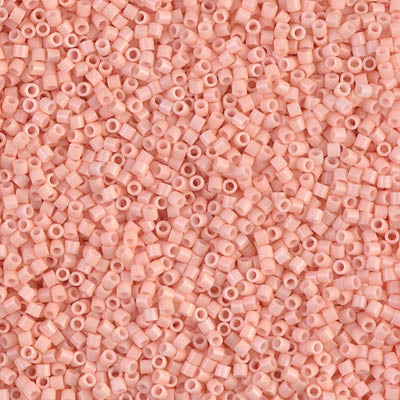 Miyuki Delica 8/0 Seed Beads - DBS206 - Opaque Salmon