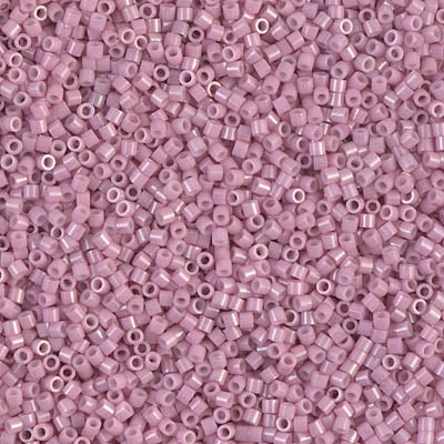 Miyuki Delica 8/0 Seed Beads - DBS210 - Opaque Antique Rose Luster
