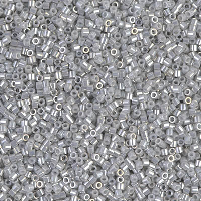 Miyuki Delica 8/0 Seed Beads - DBS252 - Opaque Gray Luster