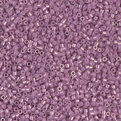 Miyuki Delica 8/0 Seed Beads - DBS253 - Opaque Dark Orchid Luster