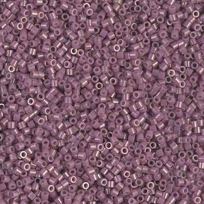 Miyuki Delica 8/0 Seed Beads - DBS265 - Opaque Mauve Luster