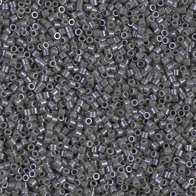 Miyuki Delica 8/0 Seed Beads - DBS268 - Opaque Smoke Luster