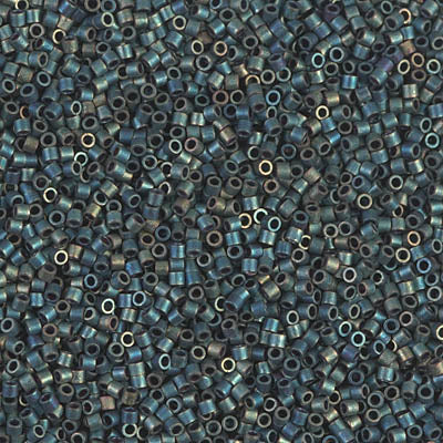 Miyuki Delica 8/0 Seed Beads - DBS324 - Matte Metallic Patina Iris