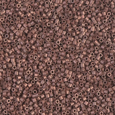 Miyuki Delica 8/0 Seed Beads - DBS340 - Matte Copper Plated