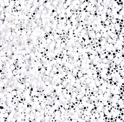 Miyuki Delica 8/0 Seed Beads - DBS351 - Matte White