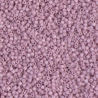 Miyuki Delica 8/0 Seed Beads - DBS355 - Matte Opaque Dusty Orchid