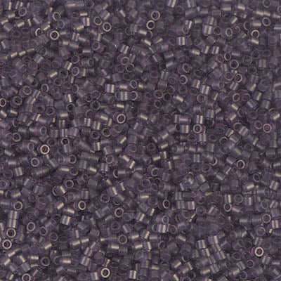 Miyuki Delica 8/0 Seed Beads - DBS386 - Matte TR Dried Lavender Luster
