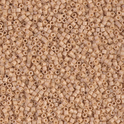 Miyuki Delica 8/0 Seed Beads - DBS389 - Matte Op Lt Terracotta Luster