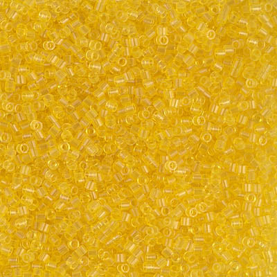 Miyuki Delica 8/0 Seed Beads - DBS710 - Tr Yellow