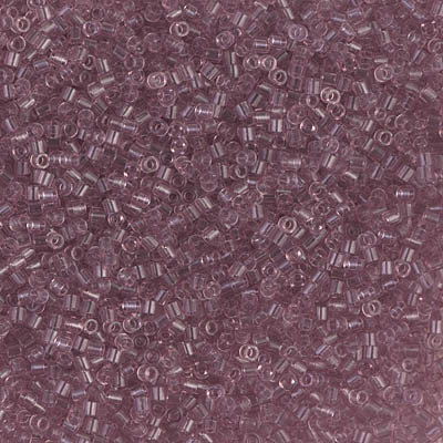 Miyuki Delica 8/0 Seed Beads - DBS711 - Tr Smoky Amethyst