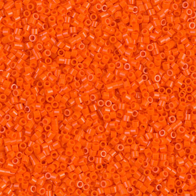 Miyuki Delica 8/0 Seed Beads - DBS722 - Op Orange
