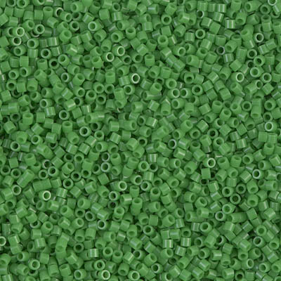Miyuki Delica 8/0 Seed Beads - DBS724 - Opaque Green
