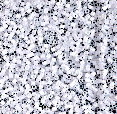 Miyuki Delica 8/0 Seed Beads - DBS851 - Matte Crystal AB