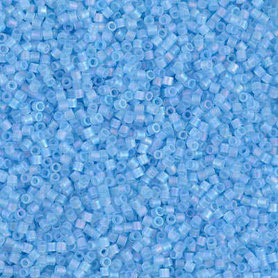 Miyuki Delica 8/0 Seed Beads - DBS861 - Matte TR Aqua AB