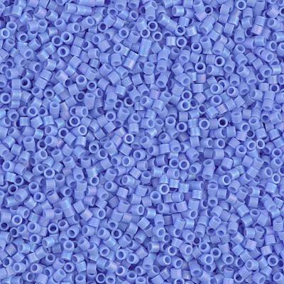 Miyuki Delica 8/0 Seed Beads - DBS881 - Matte Op Periwinkle AB