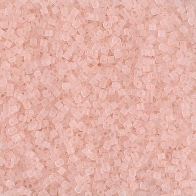 Miyuki Delica 8/0 Seed Beads - DBS1263 - Matte Tr Pink Mist