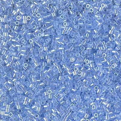 Miyuki Delica 8/0 Seed Beads - DBS1475 - Transparent Pale Sky Blue Luster