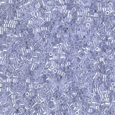 Miyuki Delica 8/0 Seed Beads - DBS1476 - Transparent Pale Amethyst Luster
