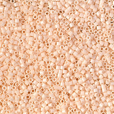 Miyuki Delica 8/0 Seed Beads - DBS1492 - Opaque Light Peach