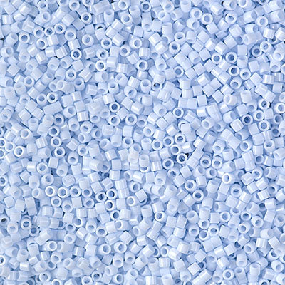 Miyuki Delica 8/0 Seed Beads - DBS1497 - Opaque Light Sky Blue