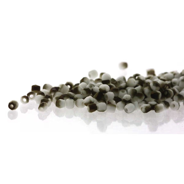 True2 Fire Polish 2mm Round Bead - FPR0203000-22271-14 - Chalk White Azuro Matte - 50 Bead Package