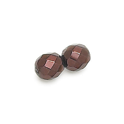 3mm Fire Polish Round - FPR03-0408-28 - Bronze Pearl - 50 Bead Package