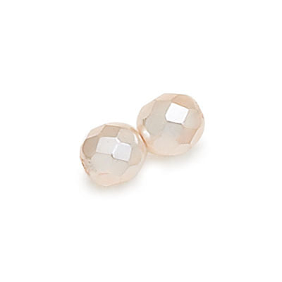 3mm Fire Polish Round - FPR03-0424-158 - Pink Pearl - 50 Bead Package