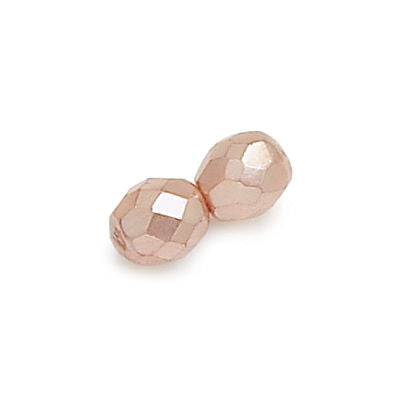 3mm Fire Polish Round - FPR03-0425-118 - Mauve Pearl - 50 Bead Package