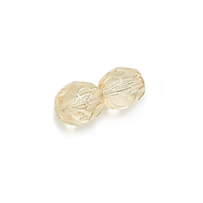 3mm Fire Polish Round - FPR03-14413-52 - Crystal Champagne - 50 Bead Package
