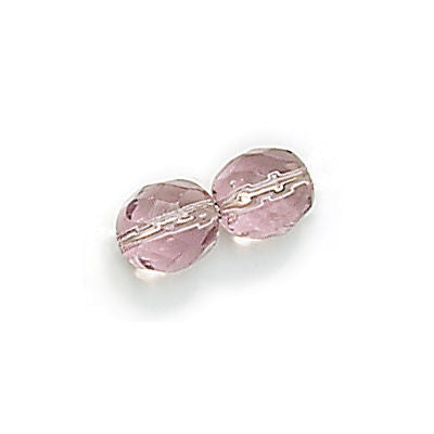 3mm Fire Polish Round - FPR03-2002-10 - Light Amethyst - 50 Bead Package