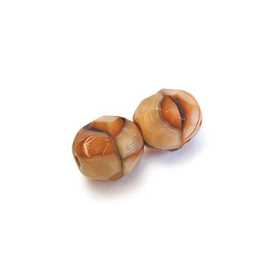 3mm Fire Polish Round - FPR03-28224-77 - Giraffe - 50 Bead Package