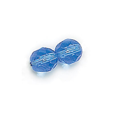 3mm Fire Polish Round - FPR03-3005-179 - Sapphire - 50 Bead Package
