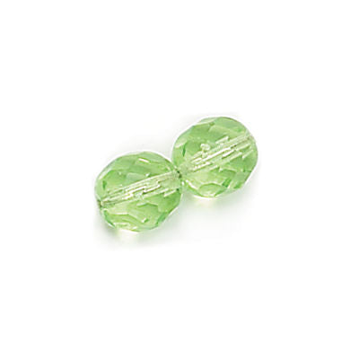 3mm Fire Polish Round - FPR03-5052-132 - Mint - 50 Bead Package