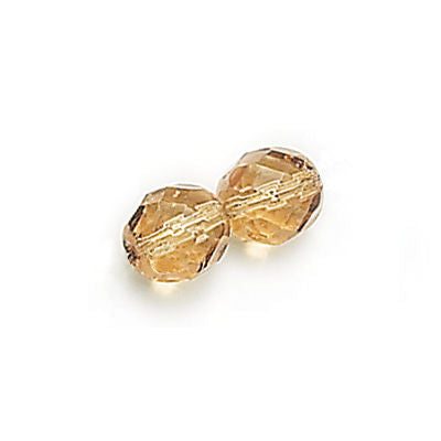 3mm Fire Polish Round - FPR03-67162-102 - L.C.T-Coated - 50 Bead Package