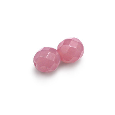 3mm Fire Polish Round - FPR03-7101-178 - Rose Opal - 50 Bead Package