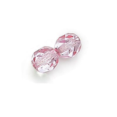3mm Fire Polish Round - FPR03-97374-68 - Flamingo Metallic Ice - 50 Bead Package